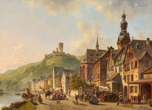 Market Day on the Banks of the Moselle in Cochem