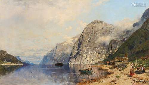 Ferryboat in the Fjord