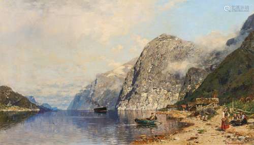 Ferryboat in the Fjord