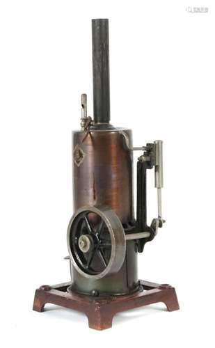 Stehende Dampfmaschine Märklin, ca. 1916-1923, stehender Mes...