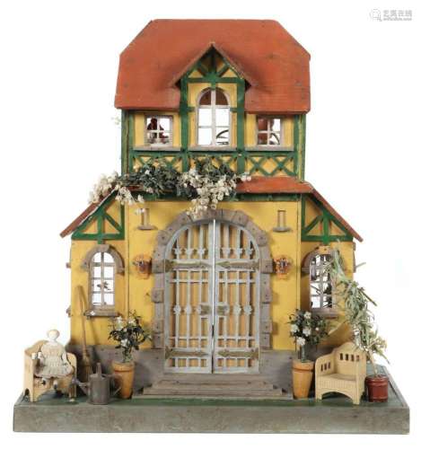 Puppenhaus wohl nach Anleitung von Otto Maier, Ravensburg, u...