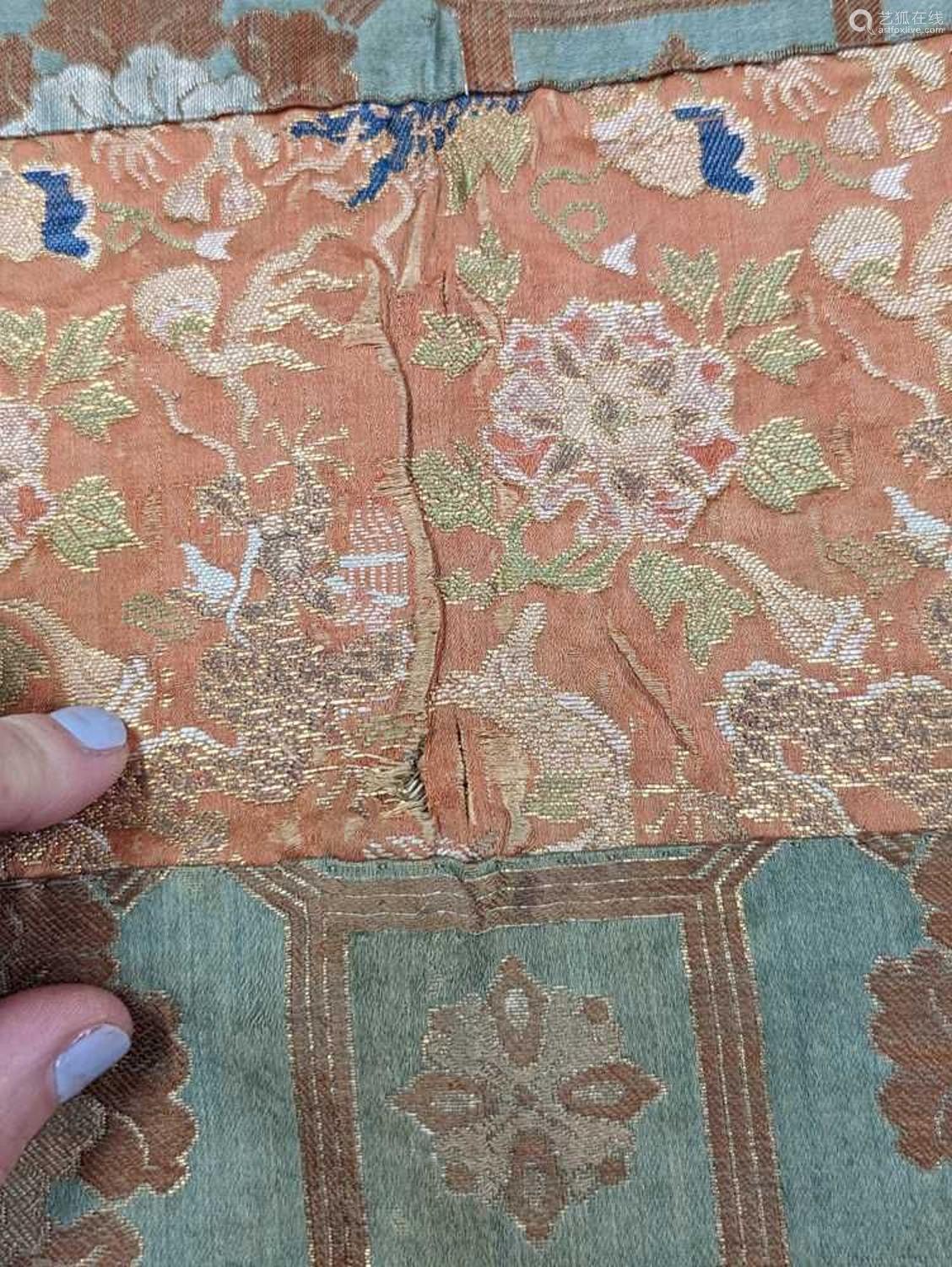 A JAPANESE SILK BROCADE KESA-【Deal Price Picture】