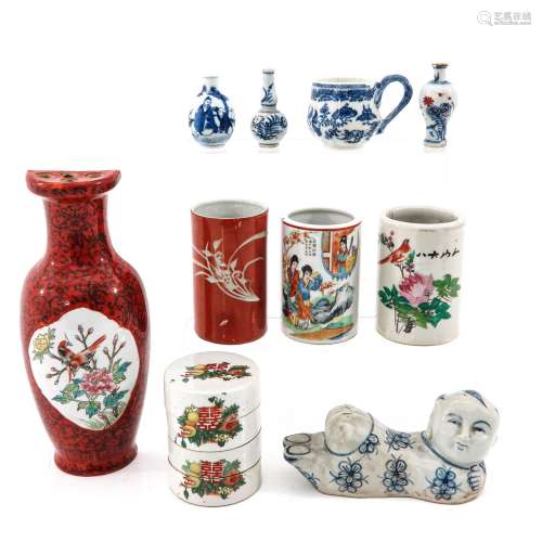 A Collection of Porcelain