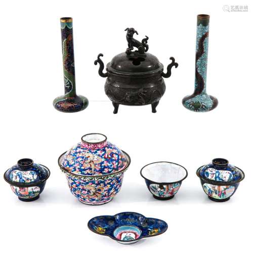 A Diverse Collection of Asian Items