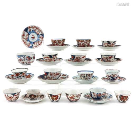 A Collection of Cups and Saucers