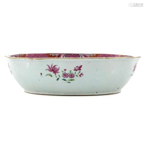 A Famille Rose Serving Dish