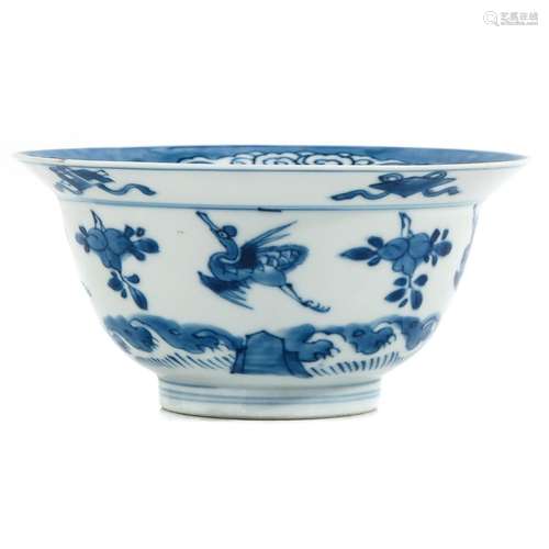 A Blue and White Bowl