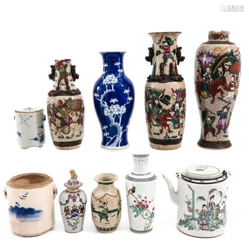 A Collection of Porcelain