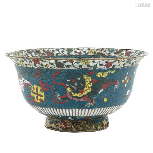 A Cloisonne Bowl