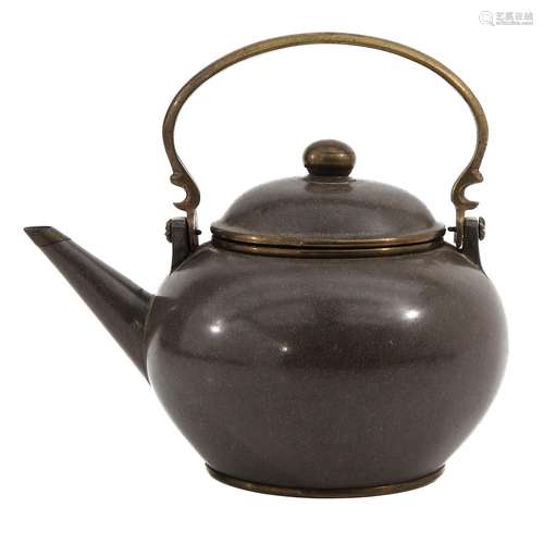 A Metal Teapot