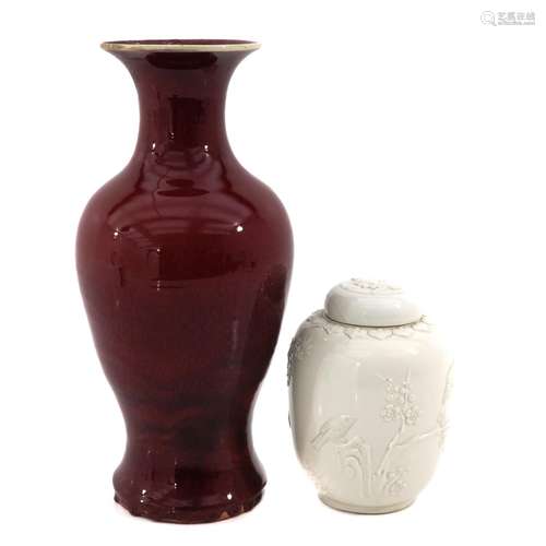 A Vase and Ginger Jar