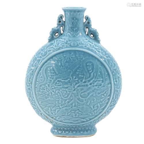 A Claire De Lune Moon Bottle Vase