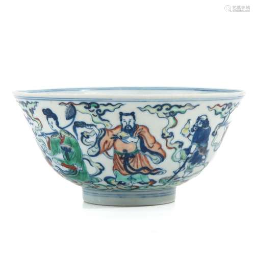 A Doucai Decor Bowl