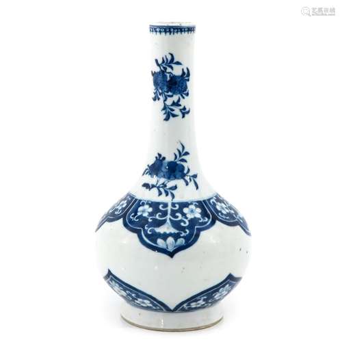 A Blue and White Vase