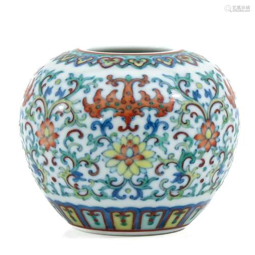 A Small Doucai Vase