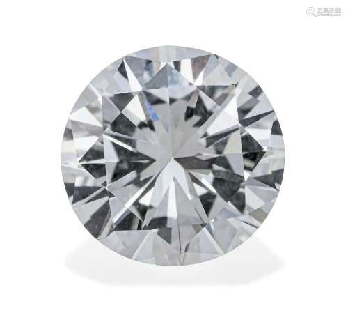 Unmounted Brilliant-cut Diamond