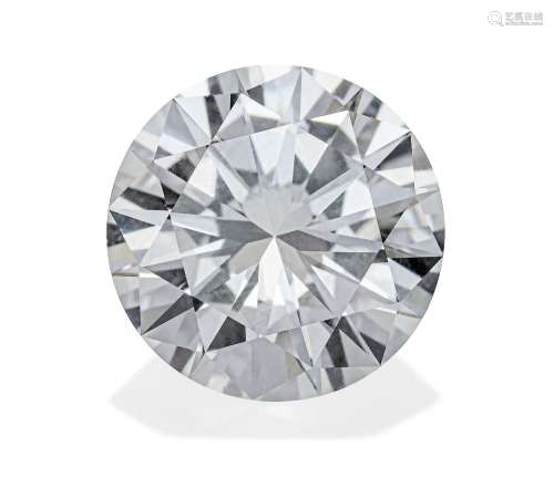 Unmounted Brilliant-cut diamond