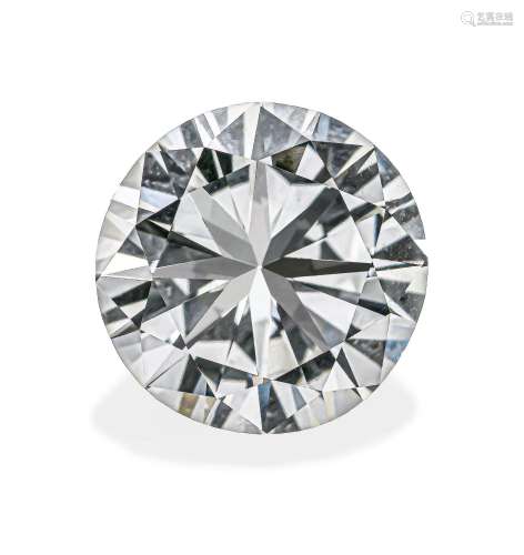 Unmounted Brilliant-cut diamond