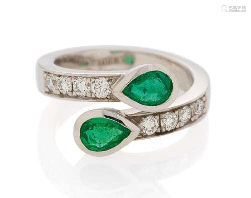 Emerald Diamond Ring