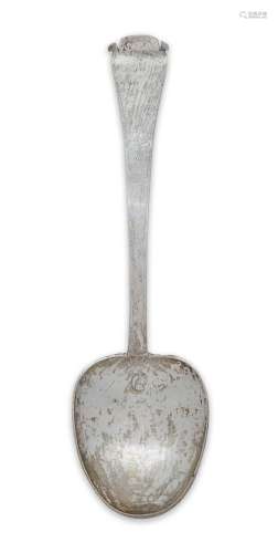A West Country silver trefid spoon, Exeter, c.1670, prick do...
