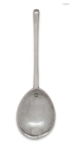 A Charles I silver slip-top spoon, London, 1640, William Car...