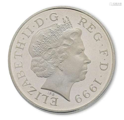 A Royal Mint Diana Princess of Wales silver proof memorial f...