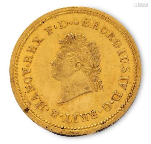 A Hanover 10 thaler gold coin