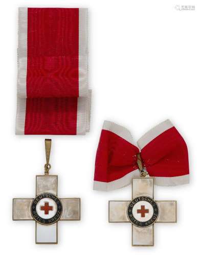 Two German Red Cross (DRK) II Class Medals