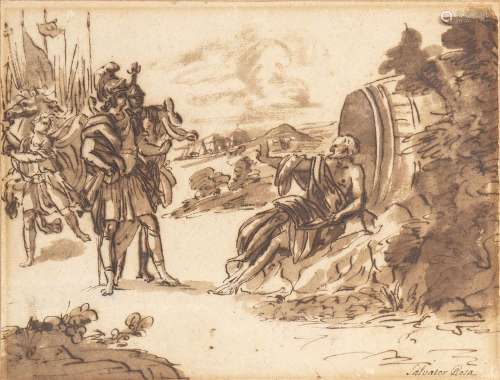 IN THE MANNER OF SALVATOR ROSA, 17th / 18th CENTURY