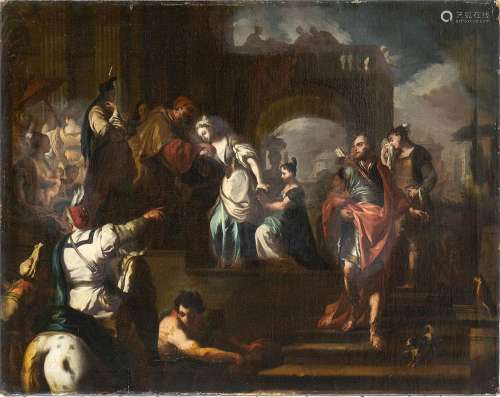 AMBIT OF FRANCESCO SOLIMENA (Canale di Serino, 1657 - Barra,...