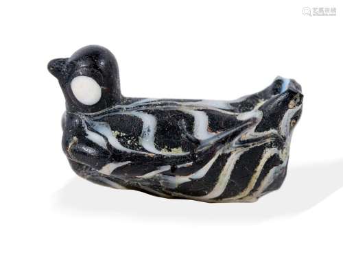 Phoenician sand core glass, In the form of a bird