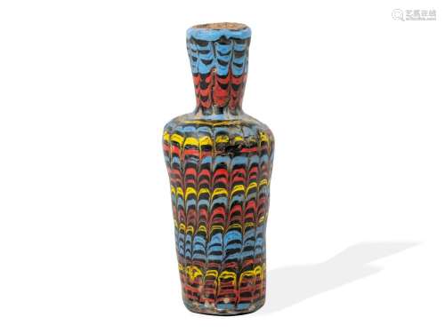 Phoenician sand core glass, In the form of a vase