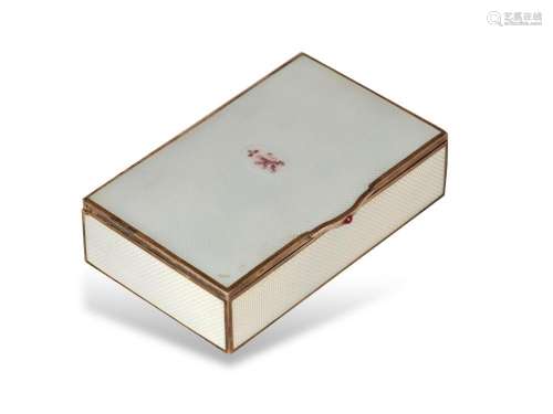 Art Deco cigarette box, Around 1900/10, Product of the manuf...