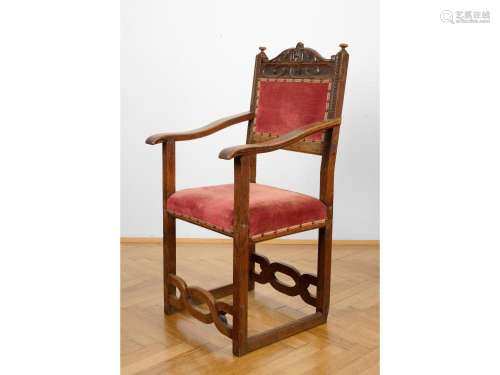 Armchair, South German or Italy, 17th century