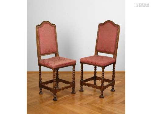 Pair of baroque armchairs, South German, Around 1730/50