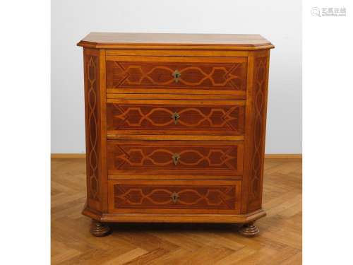 Chest of drawers in the style of baroque, Around 1750, Softw...