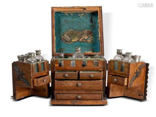 Alchemist / medicine box, Alpine, 17./18. Century