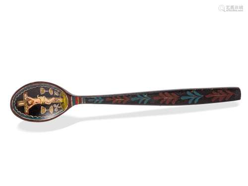 Wooden spoon, Viechtau?, 18./19. Century