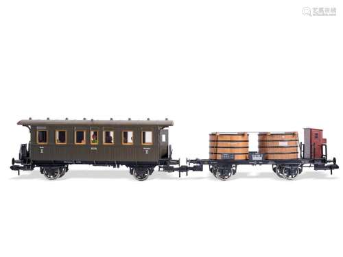 Märklin, Two large railroad trailers