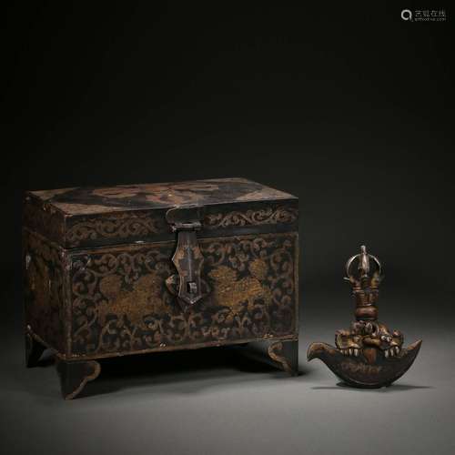 Qing Dynasty,Iron Sheared Gold Multiplier A Sit