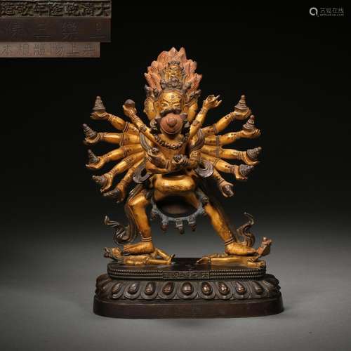 Qing Dynasty,Six-Grade Buddha Building SMing gle Buddha