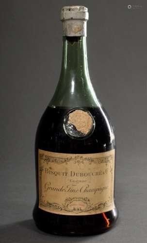 Flasche 1840 "Cognac Grand Fine Champagne", Bisqui...