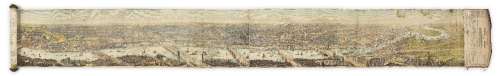 The Illustrated London News Panorama of London and the River...