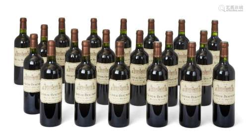 2010 Chateau Beaumont, Haut-Medoc, France, eight bottles, to...