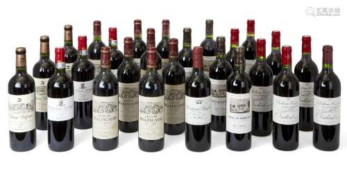 A mixed selection of wines from Haut-Medoc, France, to inclu...