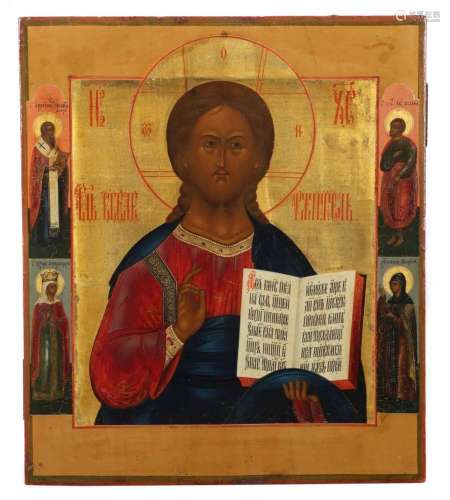 Ikone ''Christus Pantokrator'' Russland