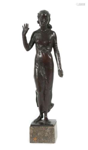Bildhauer des 20. Jh. ''Stehende Dame''