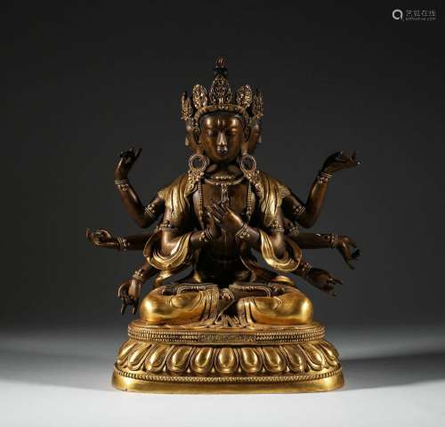Gilt Bronze Zunsheng Buddha Mother