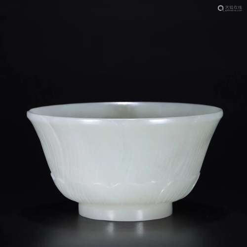 Hetian jade pattern bowl