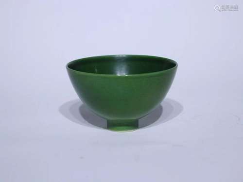 Green Glazed Tea Bowl